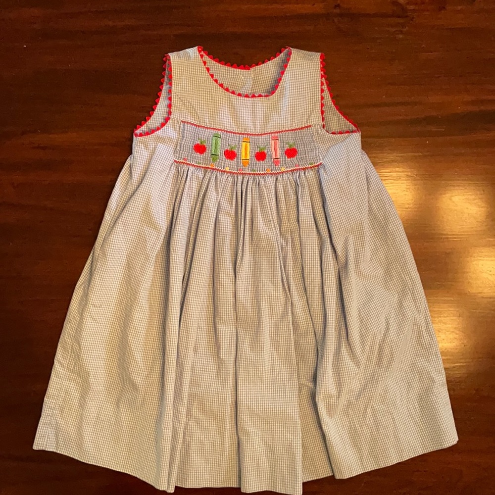 Claire & Charlie vintage smocked dress - 3